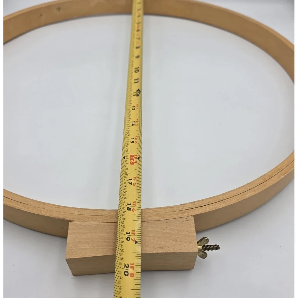 XLarge Wooden Round Embroidery Hoop 18 3/4
